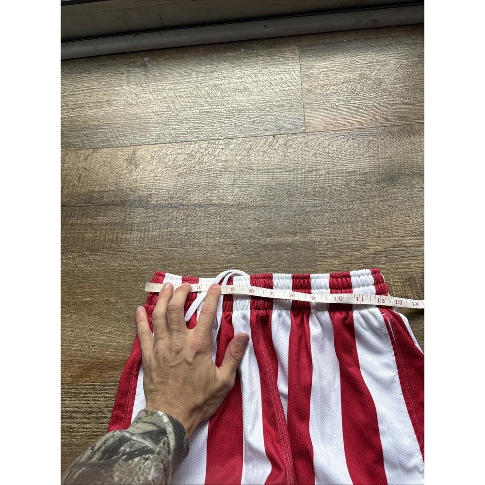 Indiana University Hoosiers PLAYER ISSUE Adidas Candy Stripe Shorts Men Small